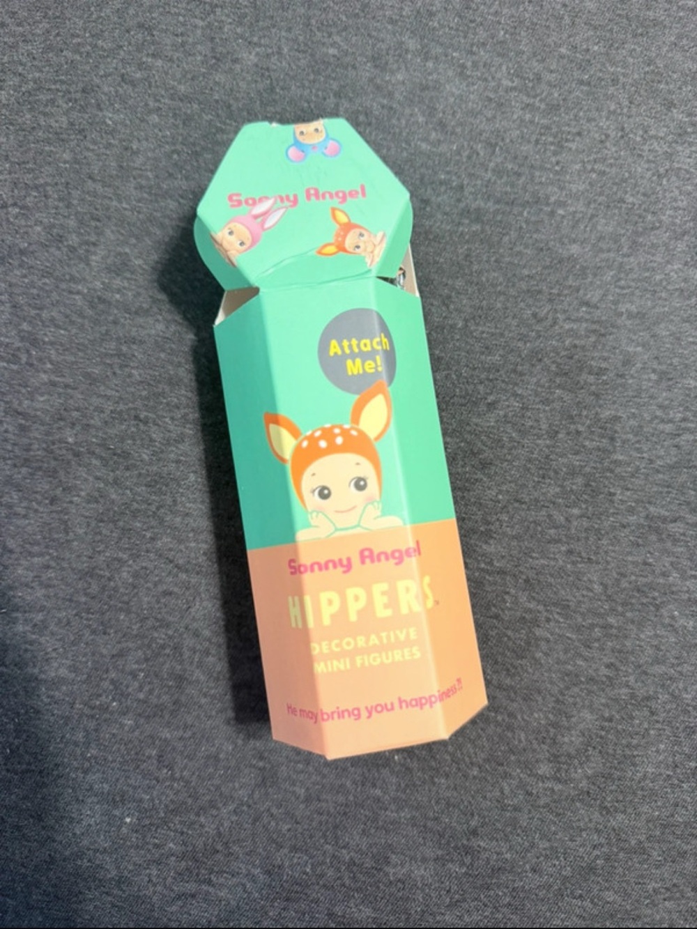Sonny Angel Hippers Decorative Mini Figure - Teal & Peach